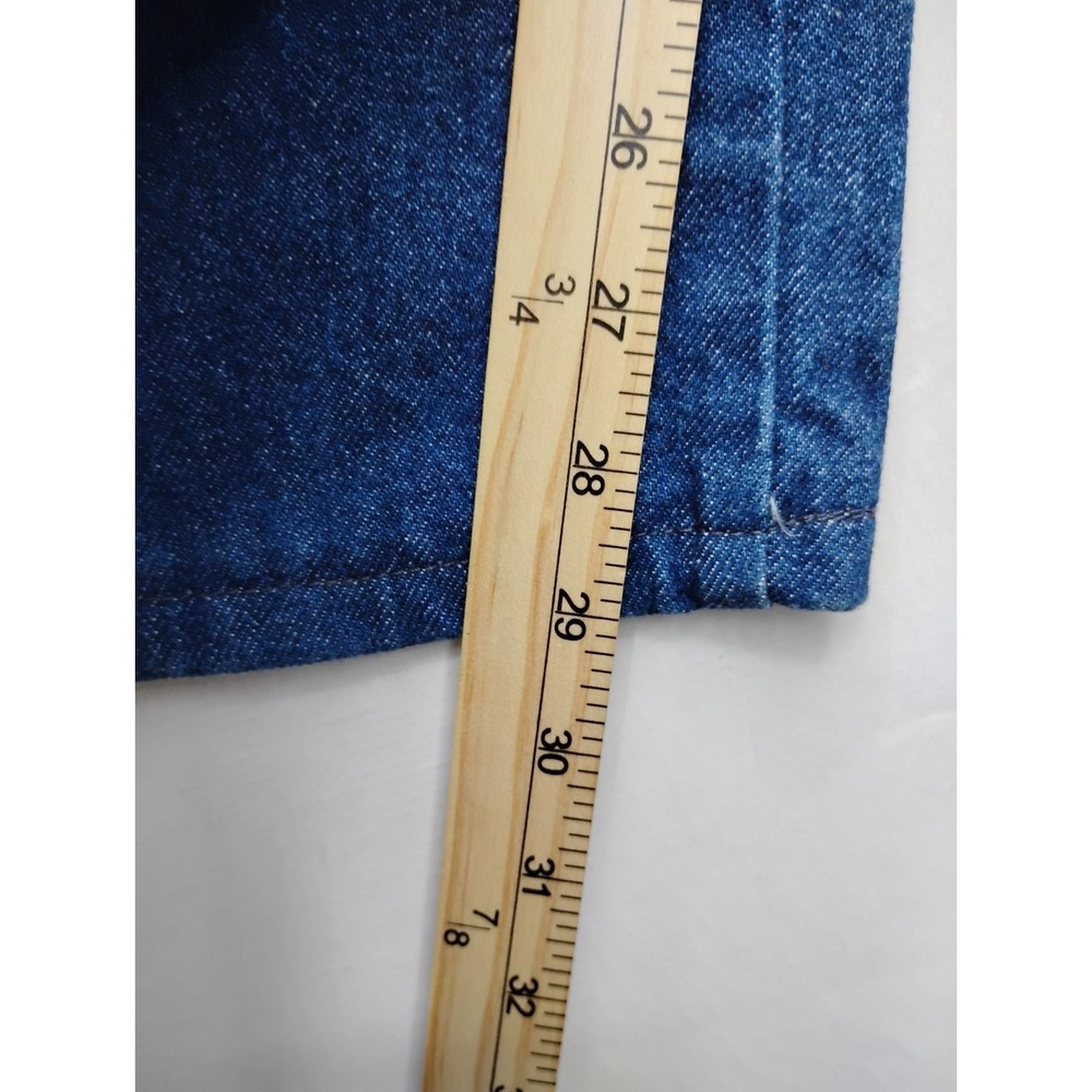 Dickies Carpenter Pants Jeans Mens 40x29 Blue Baggy Skater Hip Hop 90s Vintage - Picture 5 of 10
